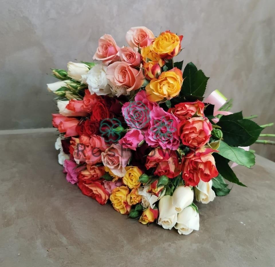 Букет цветов из: Розы в Большом Царыне