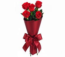 Букет 5 Красных роз Эдлесс Лав #REPLACE_PRED# Большом Царыне