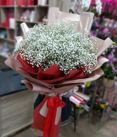 Букет цветов из: Гипсофила в Большом Царыне
