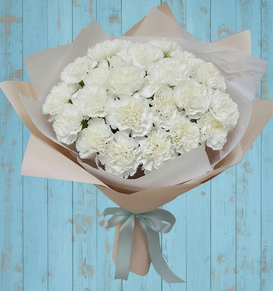 Букет цветов из: Гвоздики в Большом Царыне