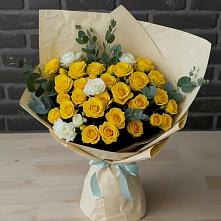 Букет цветов из:  Розы #REPLACE_PRED# Большом Царыне