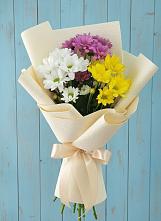 Букет цветов из:  Хризантемы в Большом Царыне