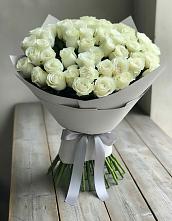 Букет 35 Белых роз в Большом Царыне