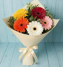 Букет цветов из:  Герберы в Большом Царыне