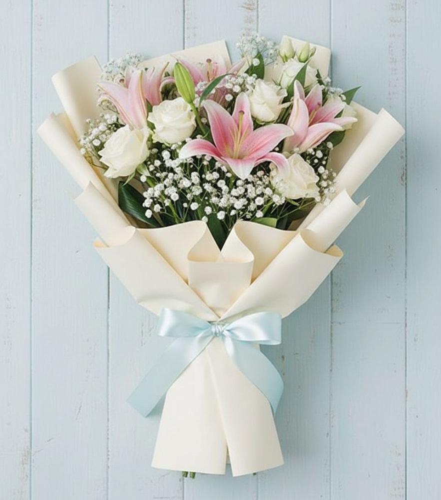 Букет цветов из: Лилии в Большом Царыне