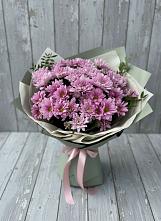 Букет цветов из:  Хризантемы #REPLACE_PRED# Большом Царыне