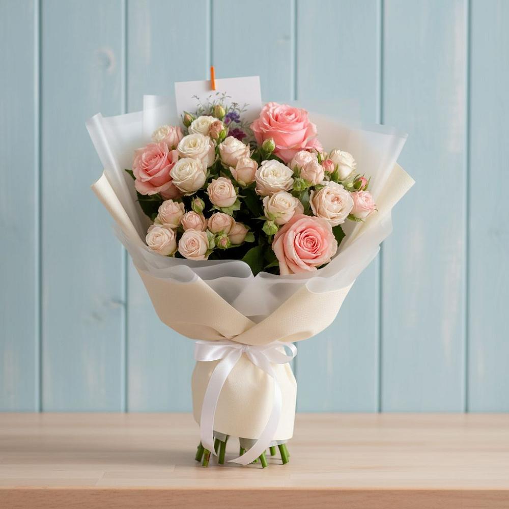 Букет цветов из: Розы в Большом Царыне