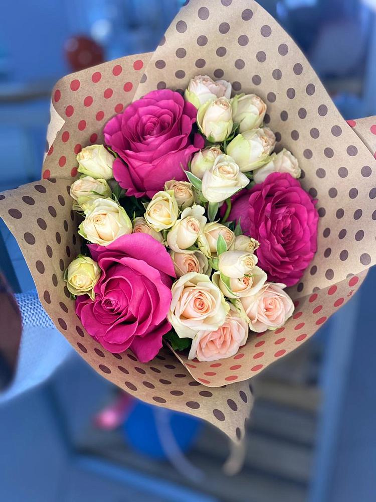 Букет цветов из: Розы в Большом Царыне