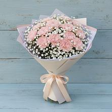 Букет цветов из:  Гвоздики в Большом Царыне