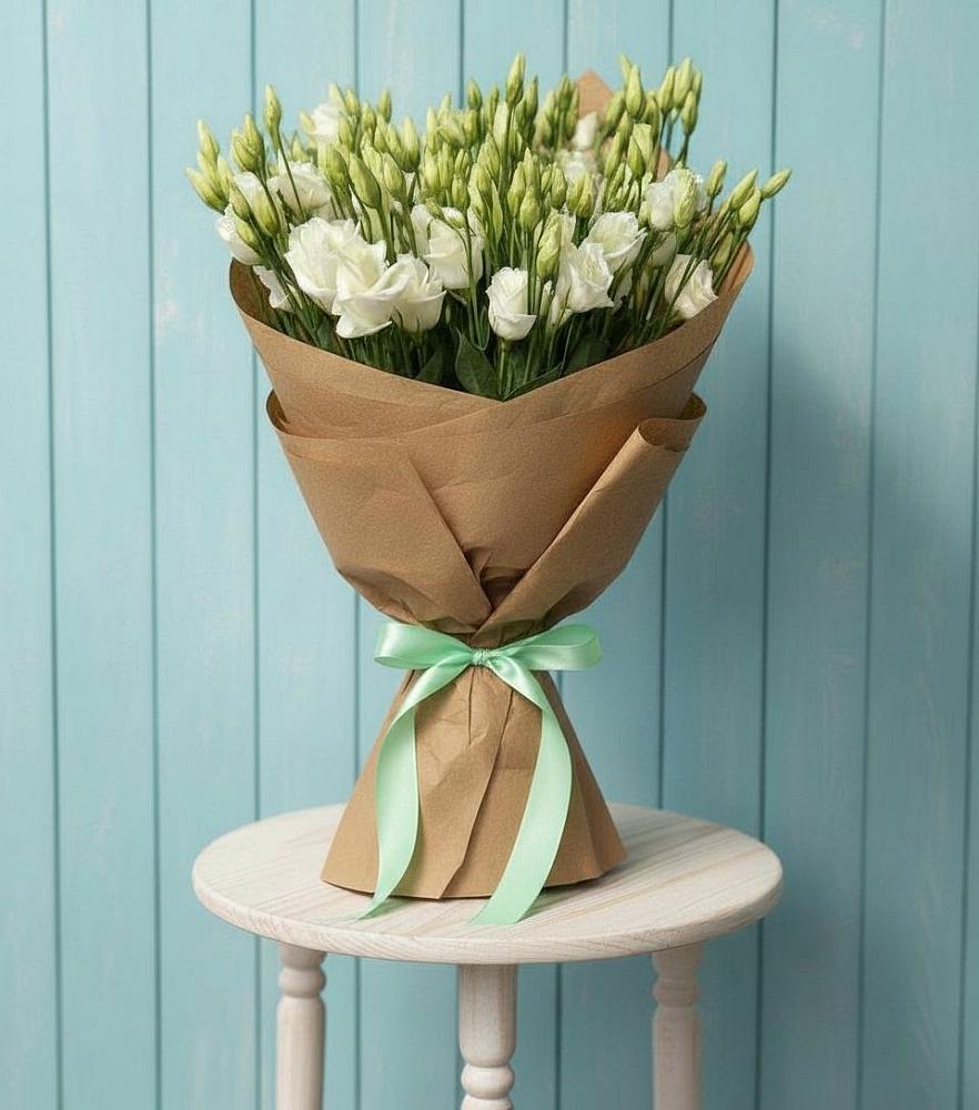 Букет цветов из: Лизиантусы в Большом Царыне