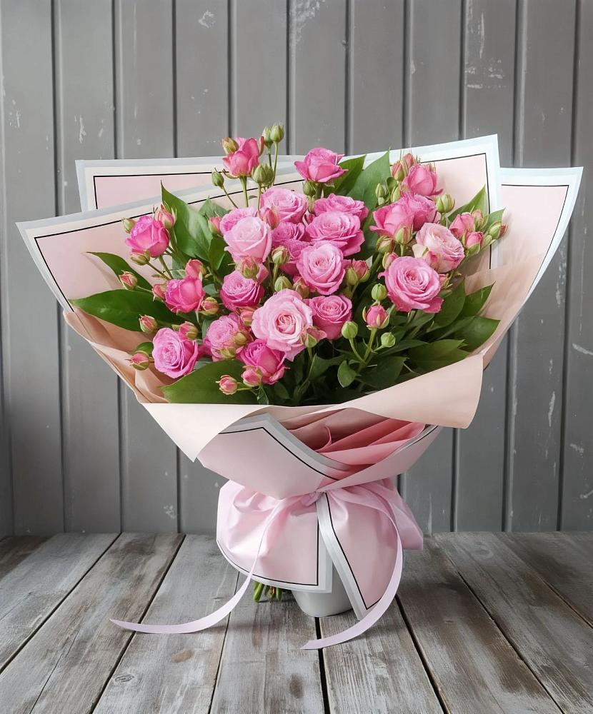 Букет Розовый кустик в Большом Царыне