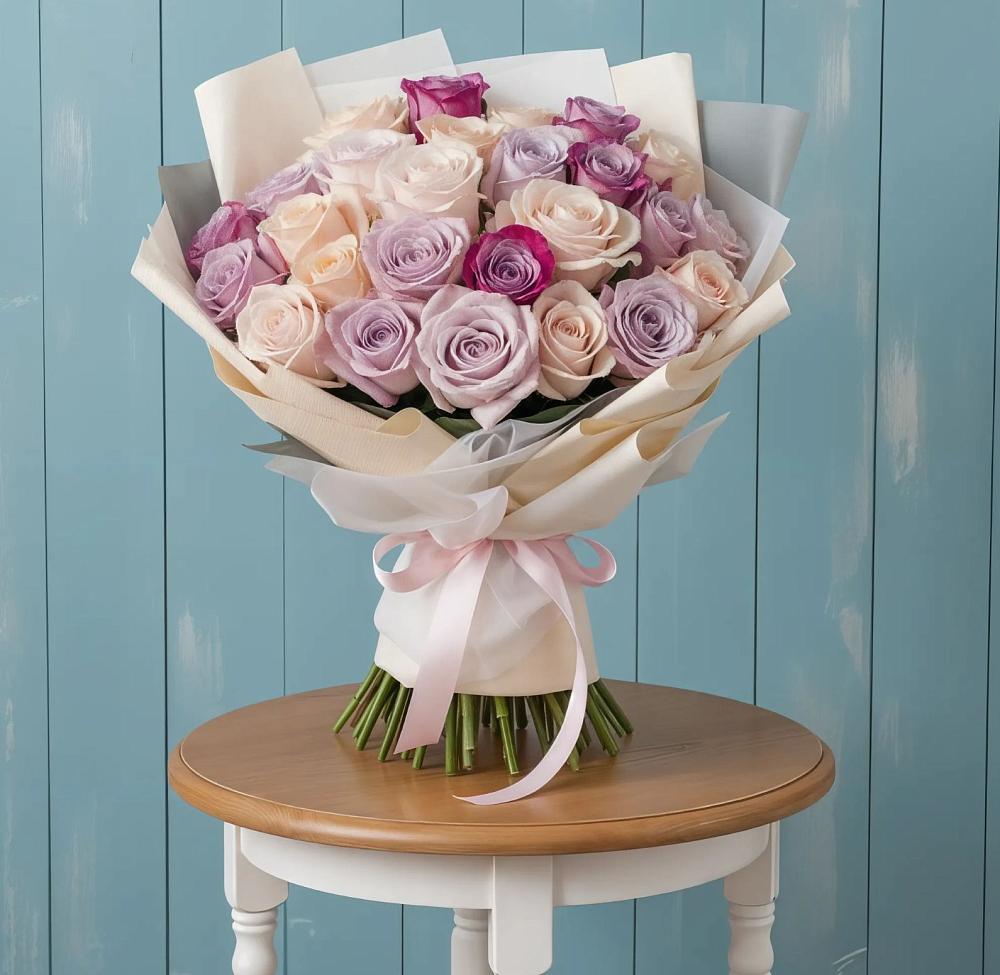 Букет цветов из: Розы в Большом Царыне