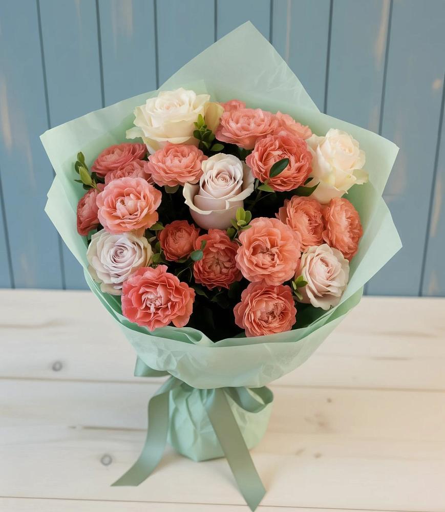 Букет цветов из: Розы в Большом Царыне