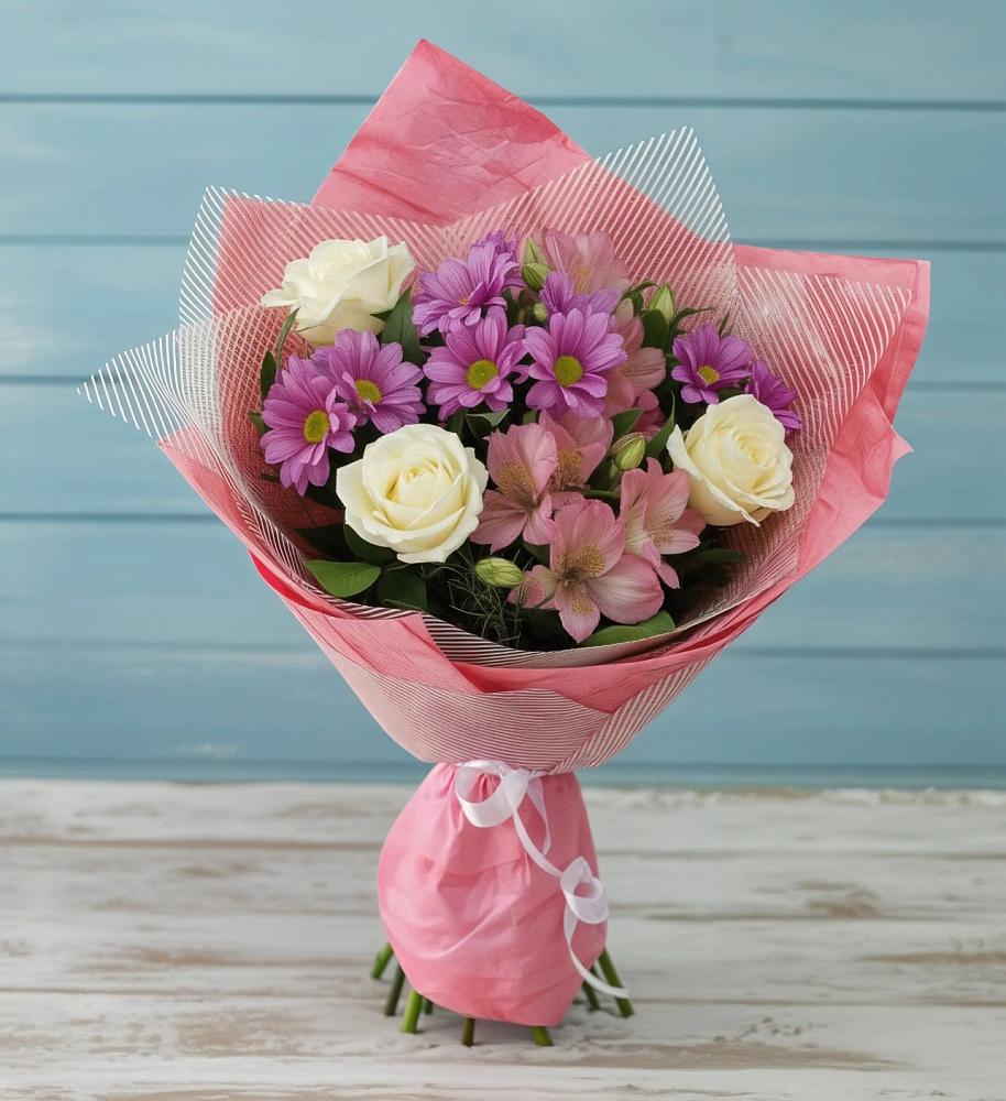 Букет цветов из: Герберы в Большом Царыне