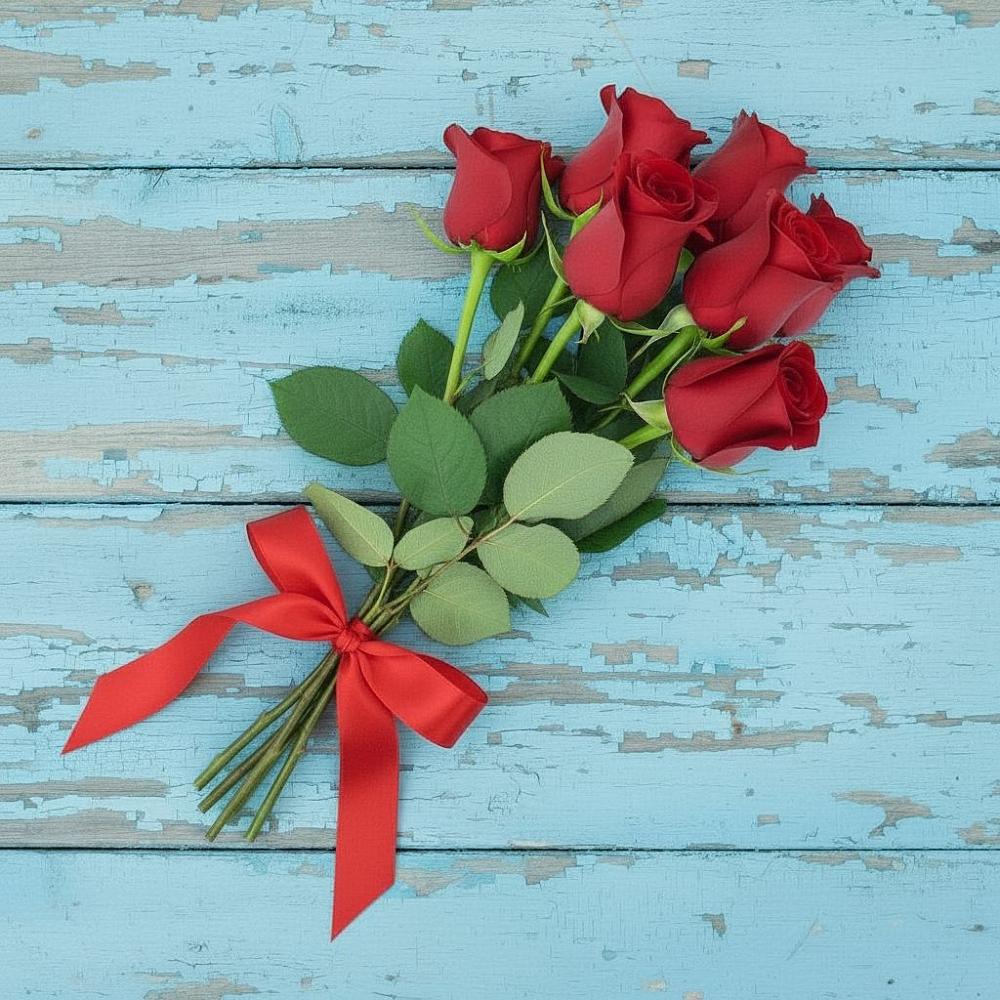 Букет Красные розы в Большом Царыне