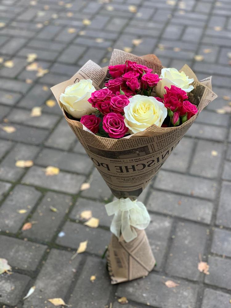 Букет цветов из: Розы в Большом Царыне