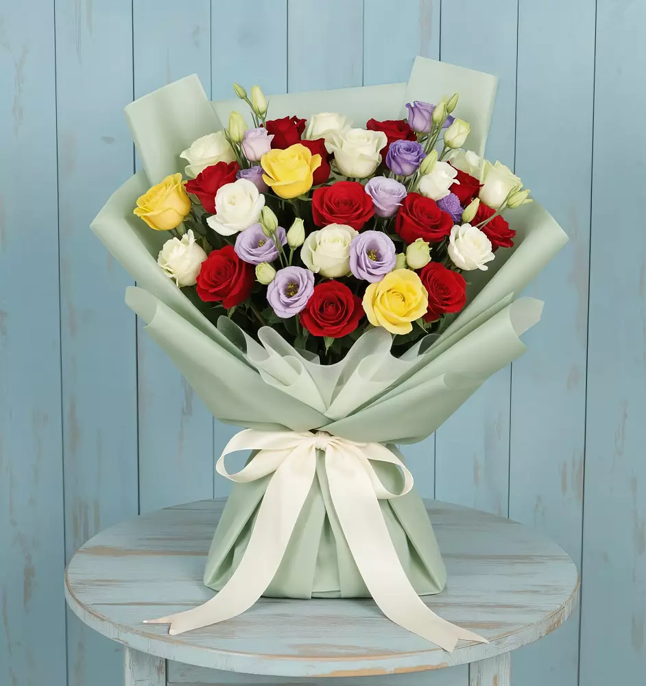 Букет цветов из: Розы в Большом Царыне