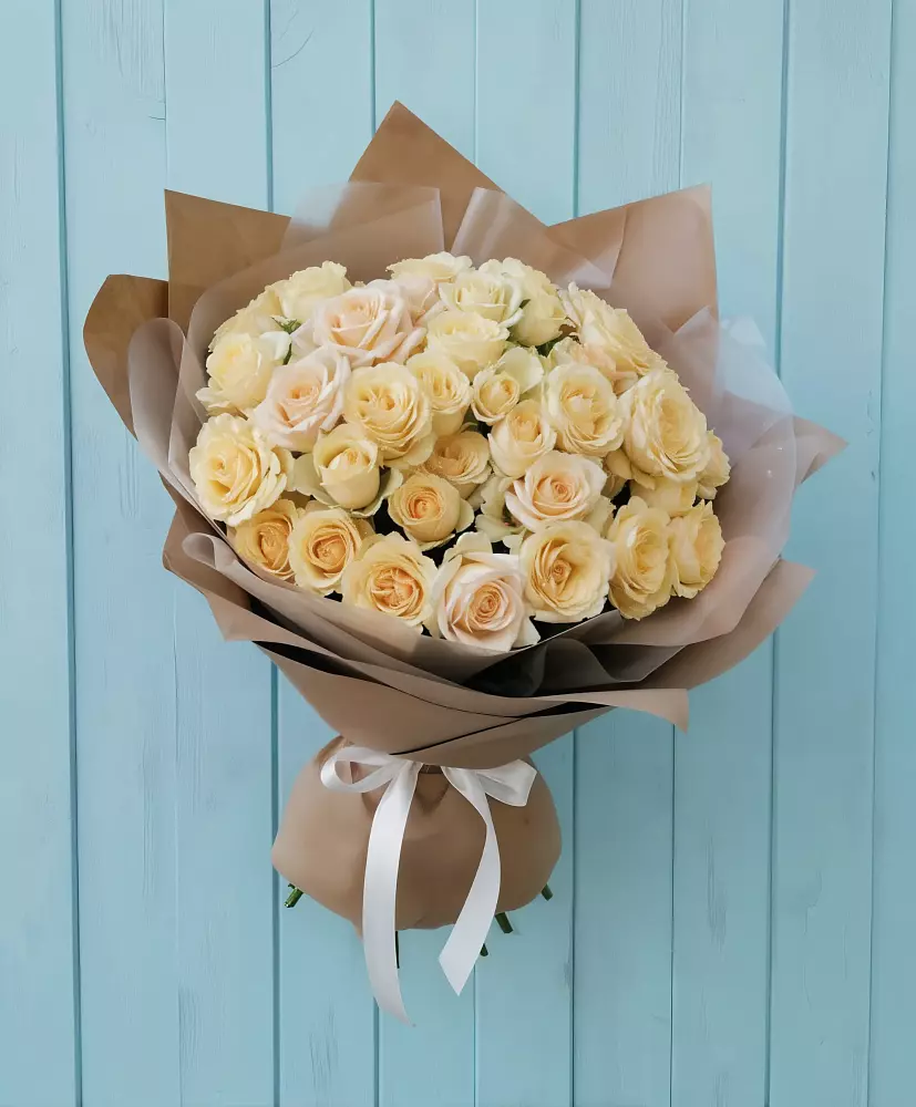 Букет Кремовое облако в Большом Царыне