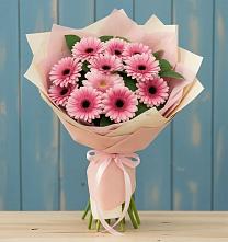 Букет цветов из:  Герберы #REPLACE_PRED# Большом Царыне