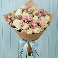 Букет цветов из:  Розы в Большом Царыне